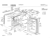 Схема №1 KU173300 с изображением Дверь морозильной камеры для холодильной камеры Siemens 00118525