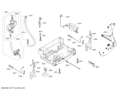 Схема №2 S41M40N3EU с изображением Передняя панель для посудомоечной машины Bosch 00748902