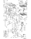 Схема №1 GSIP 6598 SW с изображением Панель для посудомоечной машины Whirlpool 481245372489