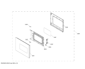 Схема №2 HMT72M654 с изображением Панель для микроволновой печи Bosch 12012518