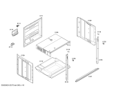 Схема №2 HBN230223S с изображением Панель управления для плиты (духовки) Bosch 00444978