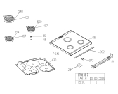 Схема №5 BEKO CS 47100 (7751288312) с изображением Панель для плиты (духовки) Beko 418900339
