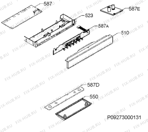 Взрыв-схема холодильника Aeg Electrolux S93000KZM0 - Схема узла Diffusor