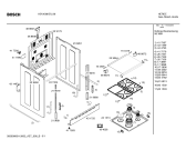 Схема №3 HSV458KEU Bosch с изображением Панель управления для плиты (духовки) Bosch 00446879
