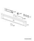 Схема №1 BP931400CM с изображением Субмодуль для духового шкафа Aeg 6619284406