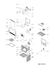 Схема №1 IFW65Y0IXUK (F102669) с изображением Всякое для духового шкафа Indesit C00523508