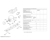 Схема №1 KD46NVI20 A+ с изображением Дверь для холодильника Siemens 00710472