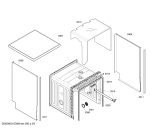 Схема №2 BM4273 с изображением Внешняя дверь для электропосудомоечной машины Bosch 00686586
