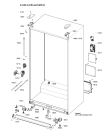 Схема №3 WSX5172K MS с изображением Полка для холодильника Whirlpool 482000014006