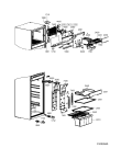 Схема №1 WBM 569/1 M с изображением Шарнир для холодильной камеры Whirlpool 480132102747