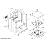 Схема №4 HSV744026N с изображением Столешница для электропечи Bosch 00247742