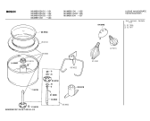Схема №1 MUM6610 Plurimix с изображением Панель для электрокомбайна Bosch 00483987