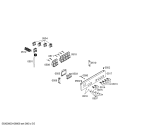 Схема №3 P1HCB58458 с изображением Панель управления для электропечи Bosch 00442564
