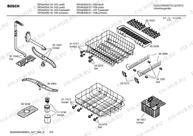 Схема №4 SRI3016 с изображением Кнопка для посудомоечной машины Bosch 00420755