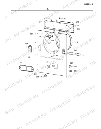 Схема №5 TRW 5072 LI с изображением Покрытие для стиральной машины Whirlpool 482000005034