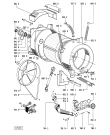 Схема №1 AWM 202 с изображением Рукоятка для стиральной машины Whirlpool 481949878101