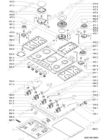 Схема №1 AKM393IX3 (F091848) с изображением Наставление для духового шкафа Indesit C00362316