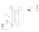 Схема №3 KAN63V41TI с изображением Дверь для холодильника Bosch 00714230
