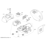 Схема №2 VSZ3B210 SIEMENS Z 3.0 highPower Motor с изображением Крышка для мини-пылесоса Siemens 11004935