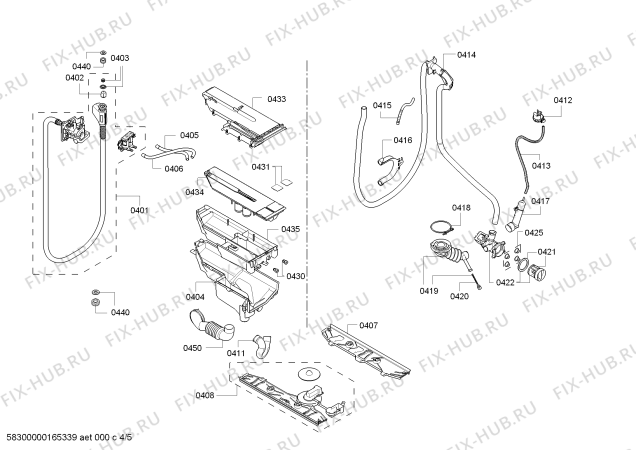 Схема №3 CMI140DTR с изображением Манжета люка для стиральной машины Bosch 00685491