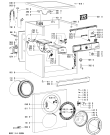 Схема №1 AWO 5140 с изображением Декоративная панель для стиралки Whirlpool 481245311131