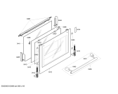 Схема №3 HBN430520B с изображением Панель управления для плиты (духовки) Bosch 00660999