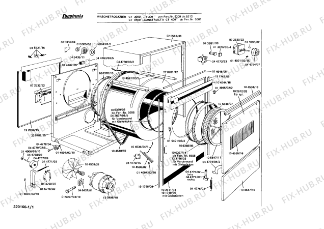Схема №1 CT3000 с изображением Уплотнитель для сушилки Bosch 00104531