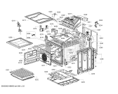 Схема №1 HBE5451UC Bosch с изображением Вентиляционный канал для духового шкафа Bosch 11010023