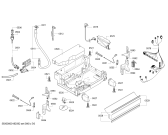 Схема №4 SMS63E32GB AquaStar с изображением Передняя панель для посудомойки Bosch 11007829