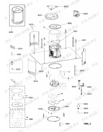 Схема №1 208188604401 6541459 с изображением Всякое для вентиляции Whirlpool 481240478934