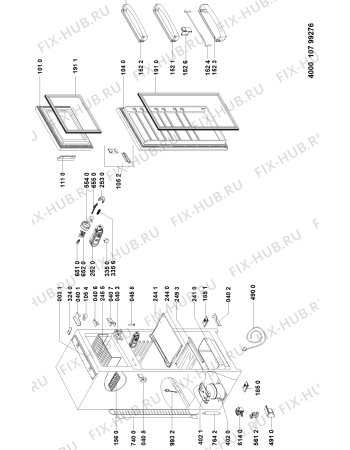 Схема №1 ART 367/A+ с изображением Другое для холодильной камеры Whirlpool 488000517287