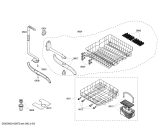 Схема №4 SHE44C06UC Bosch с изображением Регулировочный узел для посудомоечной машины Bosch 00444815