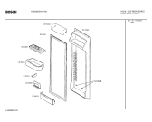 Схема №5 KGU6655 с изображением Панель для холодильной камеры Bosch 00355480