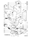Схема №3 MDS600ECNG с изображением Винтик для посудомоечной машины Whirlpool 480140100357