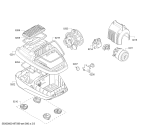 Схема №1 BGL81800IR In'genius с изображением Крышка для мини-пылесоса Bosch 11020653