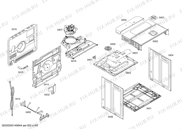 Взрыв-схема плиты (духовки) Bosch HBA73A251E horno.bosch.py.2d.b2.e3_cif.pt_bsc.inx - Схема узла 04