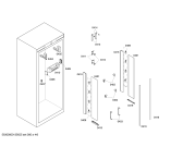 Схема №5 RC472700 с изображением Монтажный набор для холодильной камеры Bosch 00671888