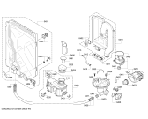 Схема №3 SMU53M35II с изображением Передняя панель для посудомоечной машины Bosch 00678991