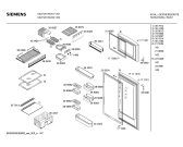 Схема №1 KS27U01HK с изображением Дверь для холодильника Siemens 00219839