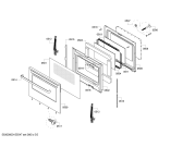 Схема №2 HGS3023UC с изображением Рамка для электропечи Bosch 00676893