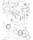 Схема №1 AWM 9674 с изображением Обшивка для стиральной машины Whirlpool 480111100627