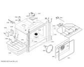 Схема №2 HBN78R751 с изображением Ручка двери для плиты (духовки) Bosch 00664272
