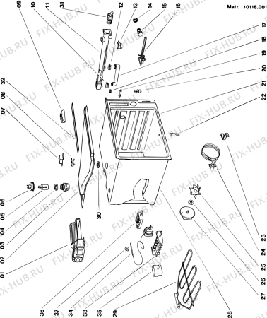 Схема №3 G3VTDX (F002841) с изображением Керамическая поверхность для духового шкафа Indesit C00033806