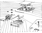 Схема №2 C805GEWH (F010501) с изображением Кольцо для духового шкафа Indesit C00123812