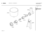 Схема №1 0712002003 MUZ4GM1 с изображением Корпус для кухонного измельчителя Bosch 00086236