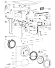 Схема №1 AWO/D 7728 с изображением Микромодуль для стиралки Whirlpool 481074291306