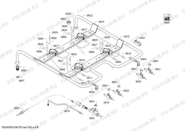 Схема №5 HGG345220R с изображением Инструкция по эксплуатации для электропечи Bosch 00736890