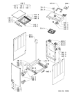 Схема №1 AWE 4316/P с изображением Модуль (плата) для стиральной машины Whirlpool 480111103652