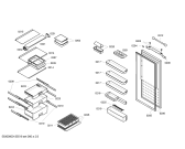 Схема №3 KIR24S81 accentline с изображением Поднос для холодильника Bosch 00709966