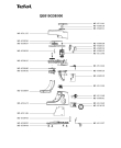 Схема №1 QB514G38/900 с изображением Часть корпуса для кухонного измельчителя Tefal MS-651623